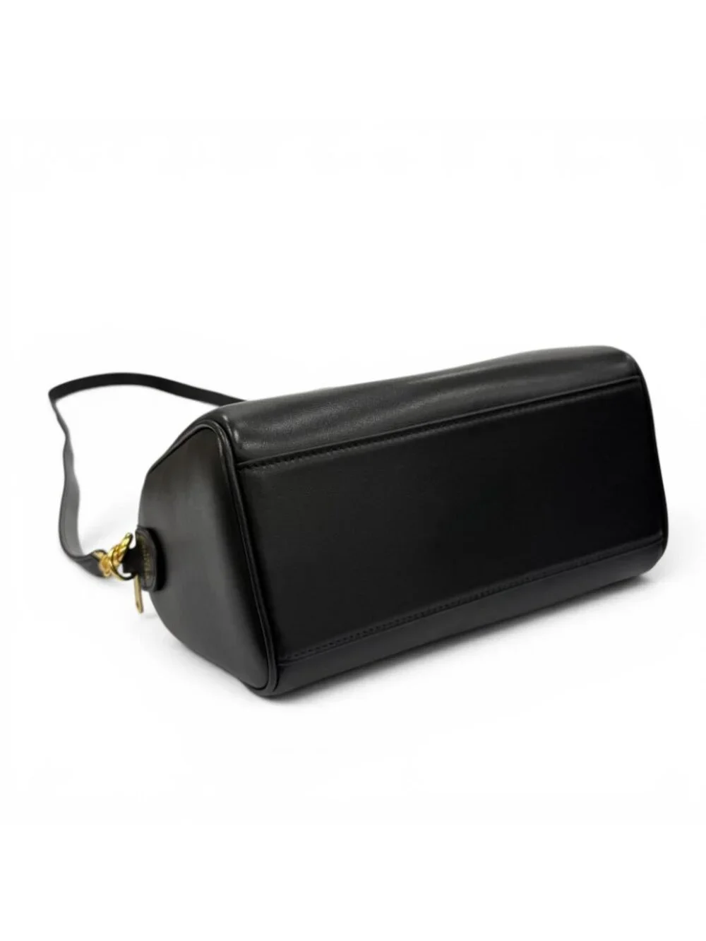 Celine Smooth Calfskin Cuir Triomphe Small Boston 2-Way Shoulder